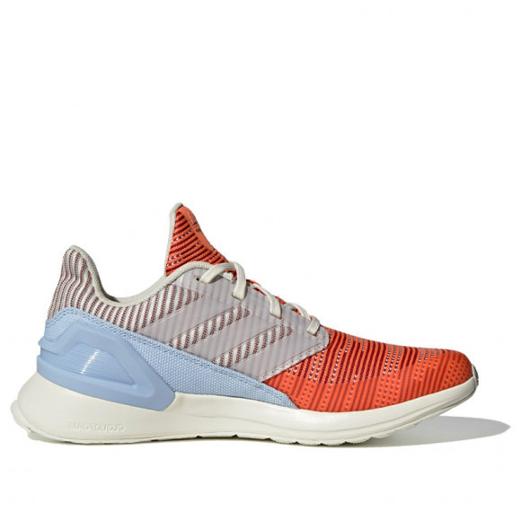 Adidas RapidaRun J 'White Hi-Res Coral' Off White/Hi-Res Coral/Active Maroon Marathon Running Shoes/Sneakers G27304 - G27304