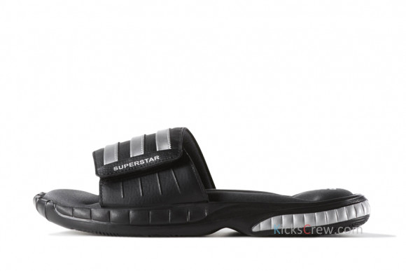 Acerca de la configuración Adelaida equilibrado Adidas Superstar 3G Black Slides G40165 - G40165