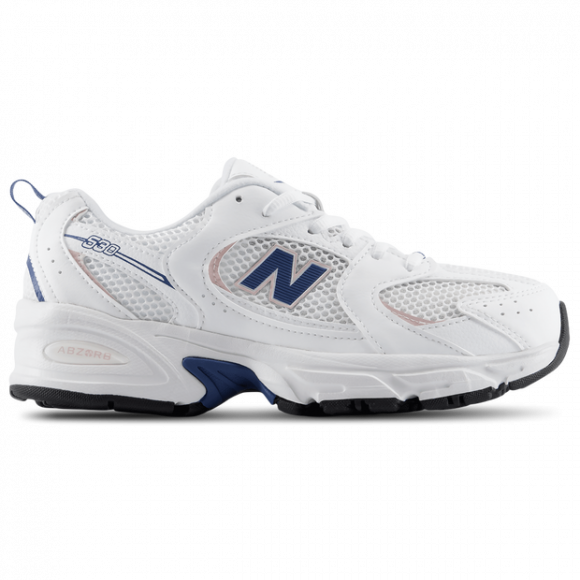 New Balance 530 Kid's Sneakers - White - Size 3 - Leather - G5302EG