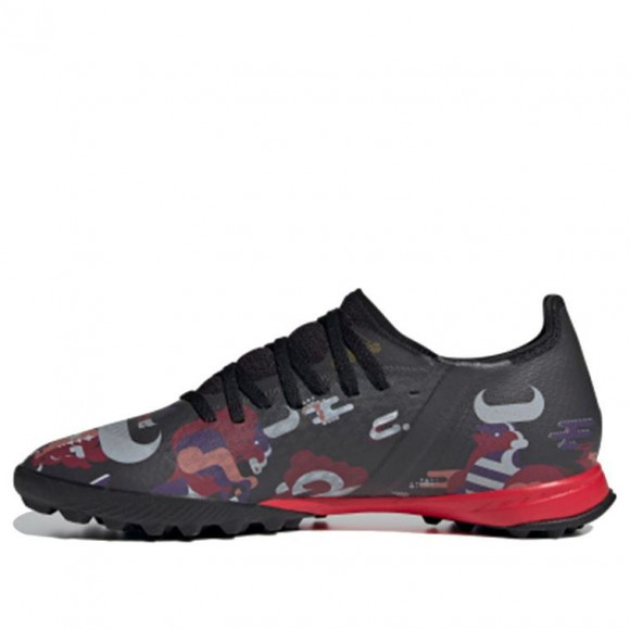 Adidas X Ghosted.3 TF Turf Shoes Black/Red - G54893
