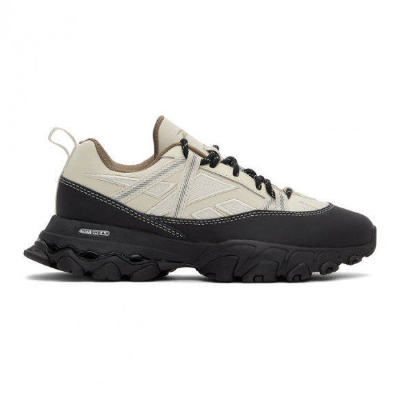 Reebok Classics Black and Beige DMX Trail Shadow Sneakers - G57924