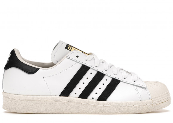 Mens adidas Originals Superstar 80s - Exclusively to FootPatrol - Blanc, Blanc - G61070