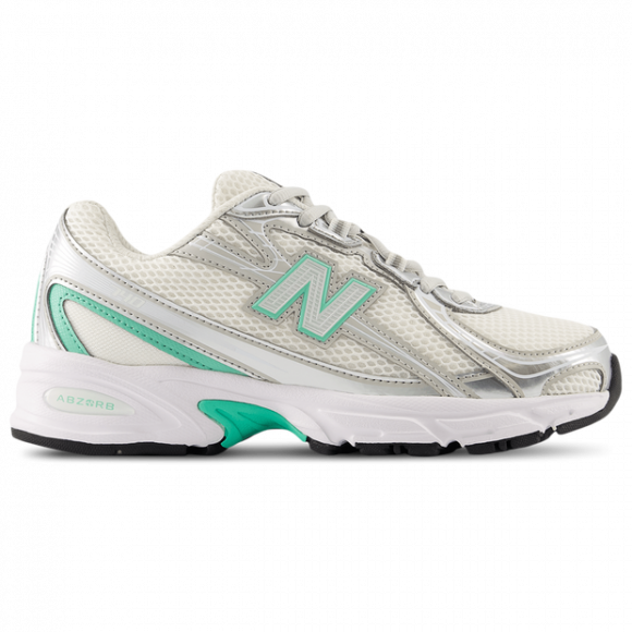 New Balance 740 Kid's Sneakers - Silver - Size 5.5 - Leather - G7402H8