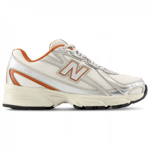 New Balance 740 Kid's Sneakers - Silver - Size 5.5 - Leather - G7404O9