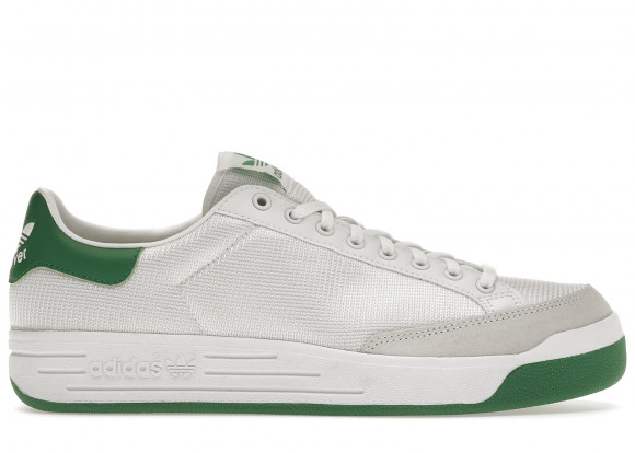 adidas Originals White and Green Rod Laver Sneakers - G99863