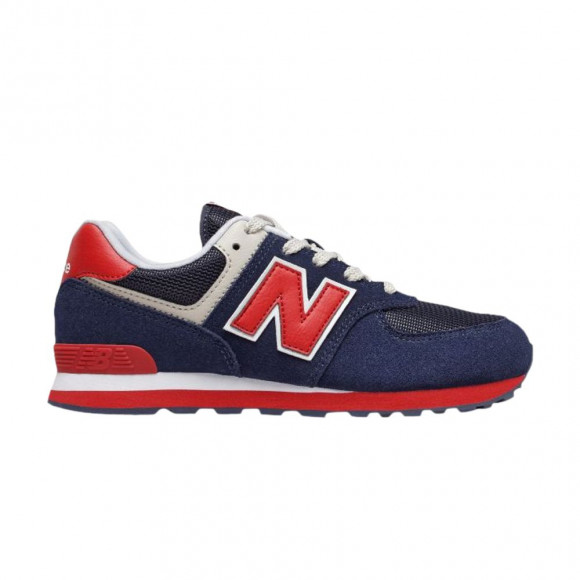 New Balance 574 Little Kid 'Navy Red' | Blue | Kid's Size 4 - GC574MUA