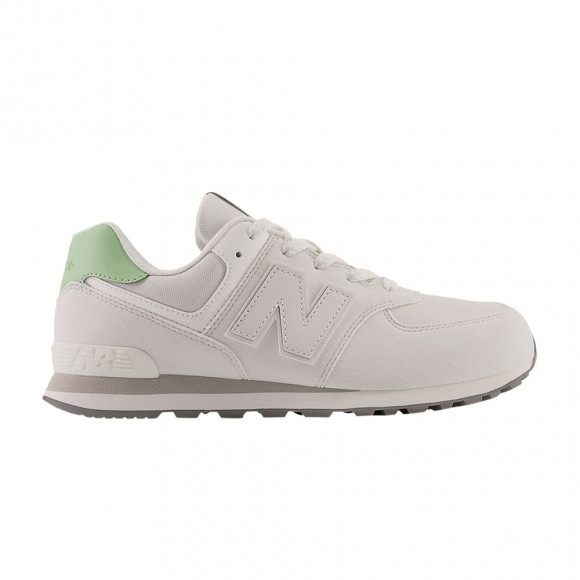 New Balance 574 Big Kid 'Reflection Avocado' | White | Kid's Size 3.5 - GC574MW1