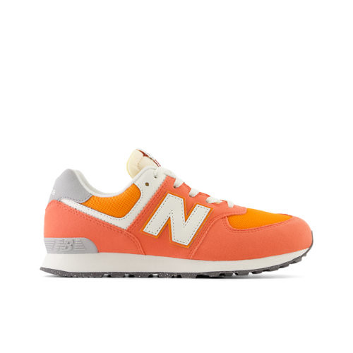New Balance Kinder 574 in Rot/Weiß, Synthetic - GC574RCB