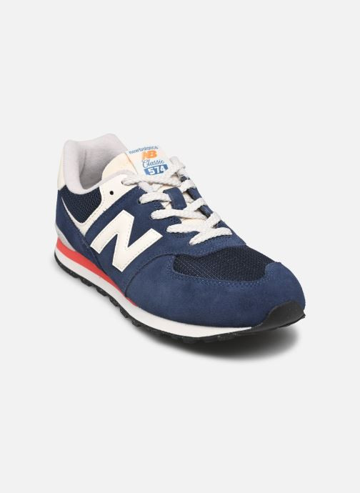 New Balance 574 Big Kid 'Navy' | Blue | Kid's Size 7 - GC574VPN