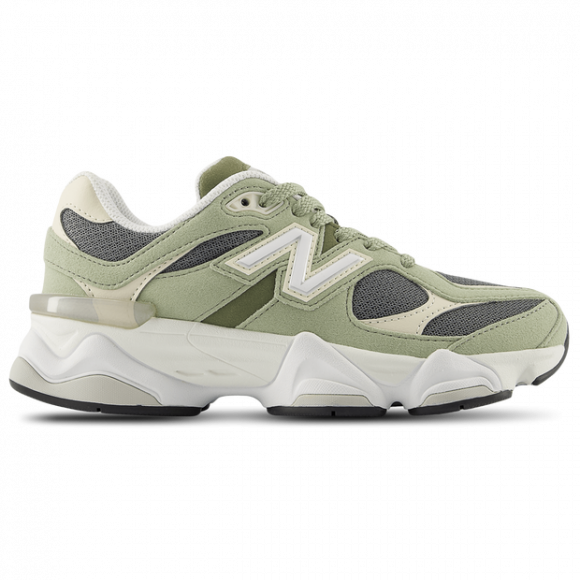 New Balance 9060 Kid's Sneakers - Green - Size 3.5 - Leather - GC9060CD