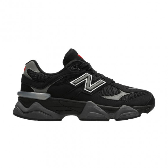 New Balance 9060 Big Kid Wide 'Black Grey Silver' | Kid's Size 3.5 - GC9060OS-W