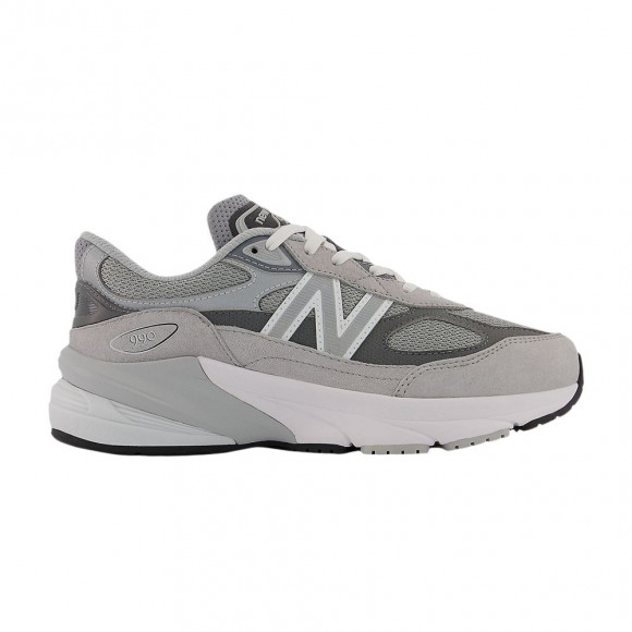 New Balance FuelCell 990v6 Lace Big Kid 'Grey' | Kid's Size 3.5 - GC990GL6-XW