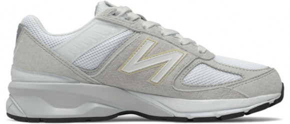 New Balance 990v5 Big Kid 'Nimbus Cloud' Nimbus Cloud/Silver Metallic Marathon Running Shoes/Sneakers GC990NA5 - GC990NA5