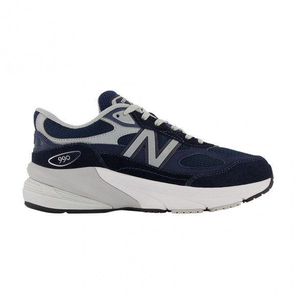 New Balance 990v6 Big Kid X-Wide 'Navy' | Blue | Kid's Size 5 - GC990NV6-XW