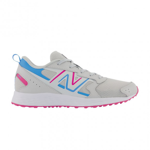 New Balance Fresh Foam 650v1 Big Kid 'Summer Fog Hi-Pink' | Grey | Kid's Size 5.5 - GK650GP1