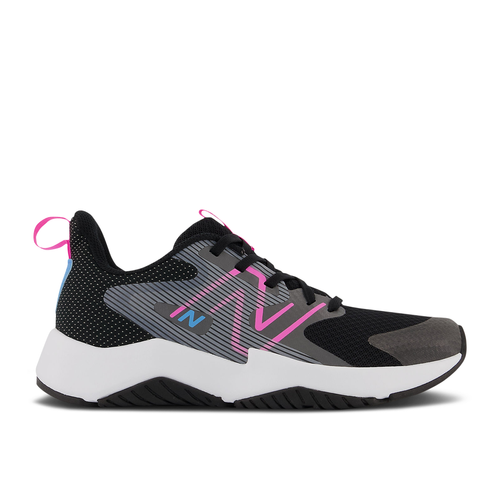New Balance Rave Run v2 Big Kid 'Black Vibrant Spring' - GKRAVBP2
