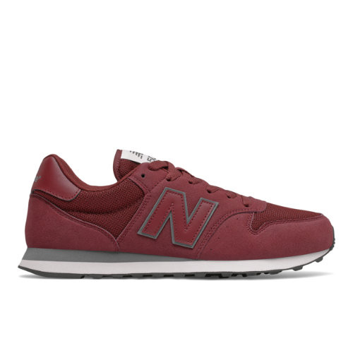 New Balance Men's 500v1 in Red/Grey Synthetic, size 7 - GM500CP1