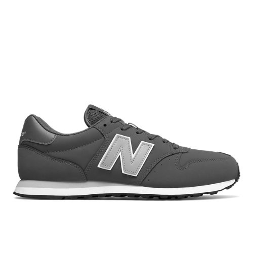 New Balance Men's 500 Classic in Grey Synthetic - GM500DGR
