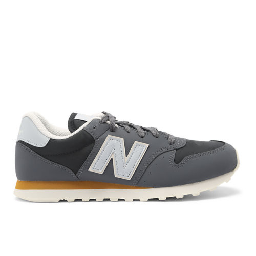New Balance Men's 500 in Grey/Brown Synthetic - GM500OA2