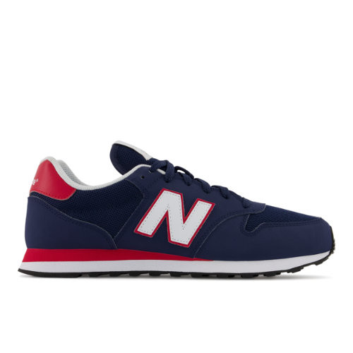 New Balance Men's 500v1 in Blue/Red Synthetic, size 7 - GM500VR1