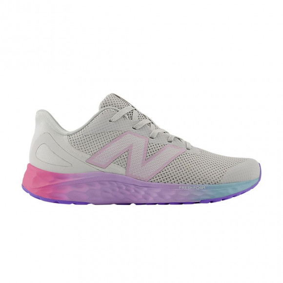 New Balance Fresh Foam Arishi v4 Big Kid 'Grey Matter Lilac Glo' | Kid's Size 3.5 - GPARIGR4