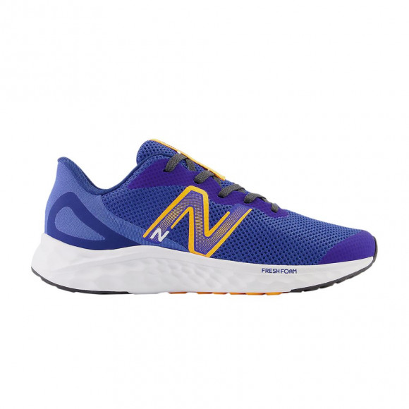 New Balance Fresh Foam Arishi v4 Big Kid Wide 'Marine Blue Hot Marigold' | Kid's Size 3.5 - GPARIMH4-W