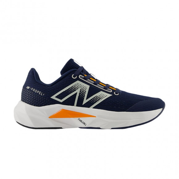 New Balance FuelCell Propel v5 Big Kid 'Navy Sun Glow' | Blue | Kid's Size 5.5 - GPFCPRK5