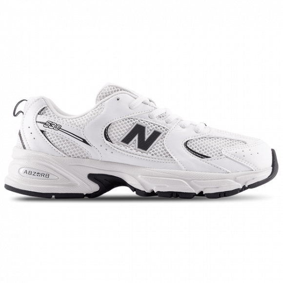 New Balance 530 Unisex Shoes - White - Size: 3 - Textile - Foot Locker - GR530CF