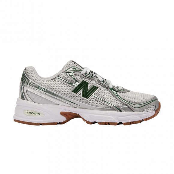 New Balance 740 Big Kid 'Silver Metalic Dark Alpine Green' | Kid's Size 6 - GR740SF