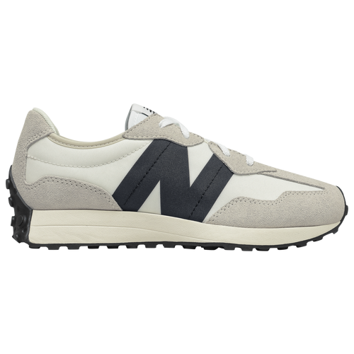 New Balance 327 - Boys' Grade School Running Shoes - Silver Birch / Black - GS327FE-M