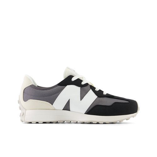 New Balance Kinder 327 in Schwarz/Beige, Synthetic - GS327FG