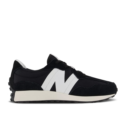 New Balance 327 Big Kid Wide 'Black White' - GS327GS-W