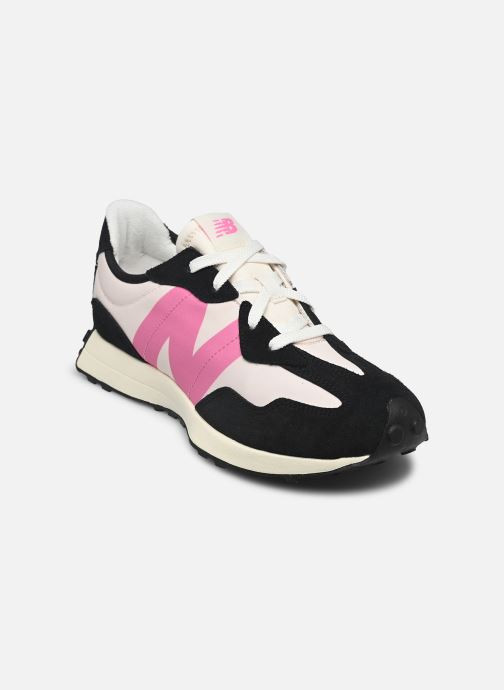 New Balance 327 Big Kid 'Black Real Pink' | Cream | Kid's Size 5 - GS327VL