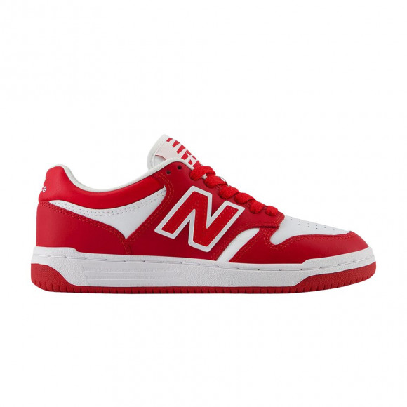 New Balance 480 Big Kid 'Red White' | Kid's Size 6 - GSB480HR