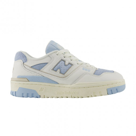 New Balance 550 Big Kid 'Sea Salt Light Chrome Blue' | Kid's Size 7 - GSB550LB