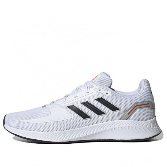 adidas Run Falcon 2.0 White Black Marathon Running Shoes GV9552 - GV9552