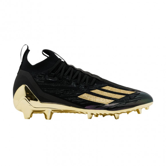 adidas Adizero Primeknit Cleats 'Black Gold Metallic' | Men's Size 10.5 - GV9632