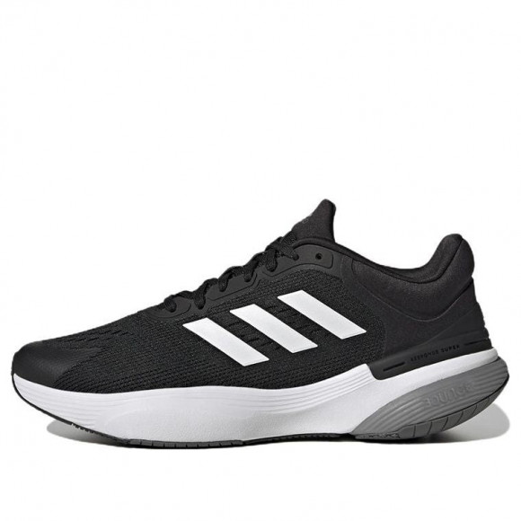 adidas Response Super 3.0 Cozy Wear-resistant Black White BLACK/WHITE Marathon Running Shoes GW1371 - GW1371
