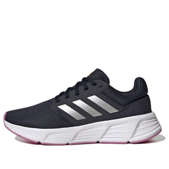 adidas (WMNS) Galaxy 6 'Legend Ink Pulse Lilac' BLACK/WHITE Marathon Running Shoes GW4137 - GW4137