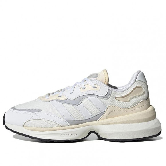 adidas (WMNS) adidas Zentic 'Footwear White' White/Cream/Gray Athletic Shoes GW4429 - GW4429