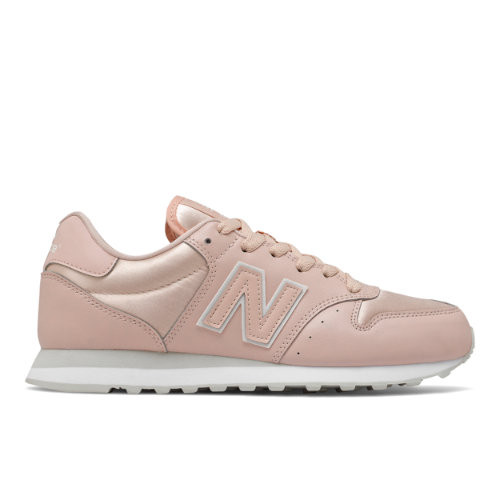 New Balance Women's 500v1 in Pink/White Synthetic, size 3.5 - GW500SK1
