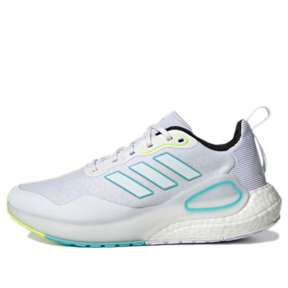 adidas Unisex Alphalava White White/Blue Marathon Running Shoes GW5849 - GW5849