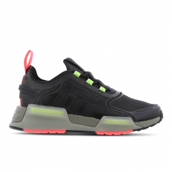 Boys' Grade School Running Shoes - Black / Green - adidas Borsa