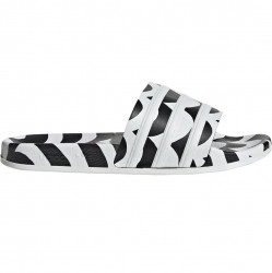 adidas Adilette CF Plus Slide - Women's Shoes - Black / White / Magenta - GW7536