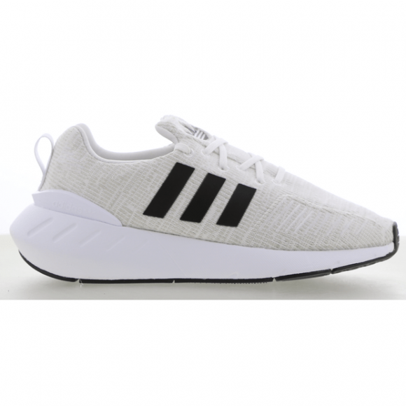 adidas Swift 22 - Boys' Grade School Running Shoes - White / Black - GW8179