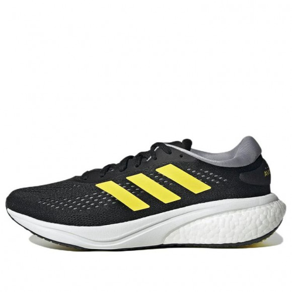 adidas Supernova 2 BLACK/YELLOW/WHITE Marathon Running Shoes GW9090 - GW9090
