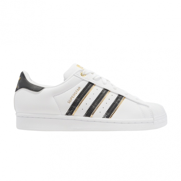 Wmns Superstar 'White Black Gold Metallic' - GX1838