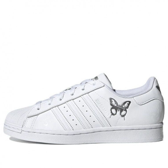 adidas (WMNS) adidas Originals Superstar WHITE/GRAY Skate Shoes GX2168 - GX2168