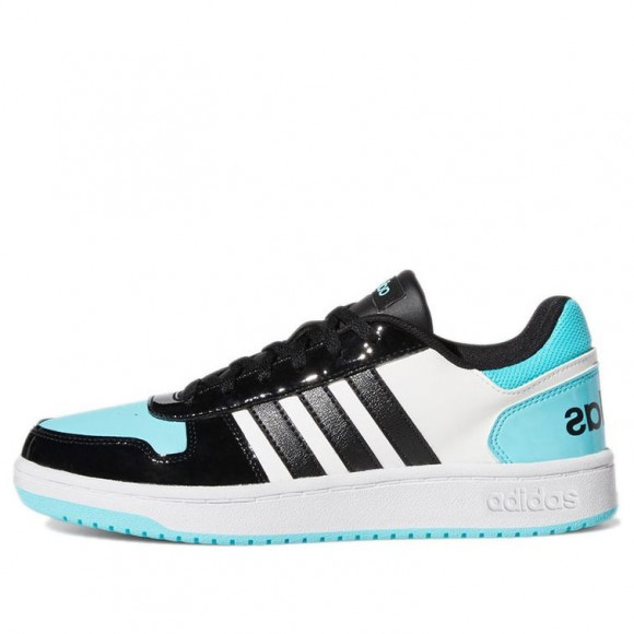 (WMNS) Adidas neo Hoops 2.0 Black/Blue - GX3834