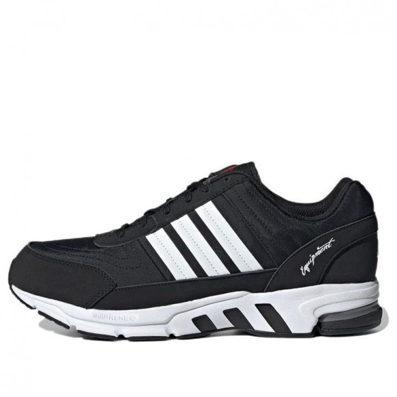 adidas Equipment 10.20 Black/White Marathon Running Shoes (Unisex/Wear-resistant/Cozy) GX6602 - GX6602